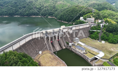【土師ダム】広島県安芸高田市_撮影2025年6月_ドローン空撮_HATHAD_No24 127917173
