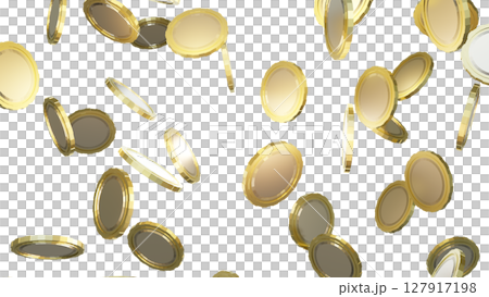 使用 Blender 製作的 3D 下落硬幣 使用 Blender 製作的 3D 下落硬幣 127917198