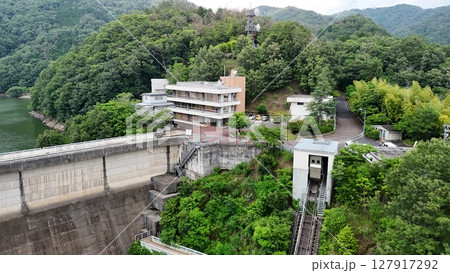 【土師ダム】広島県安芸高田市_撮影2025年6月_ドローン空撮_HATHAD_No17 127917292