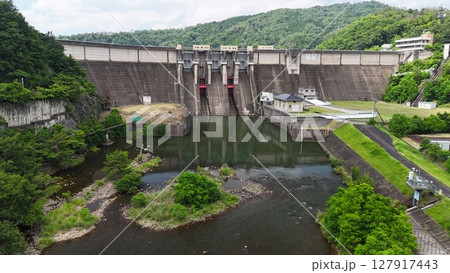 【土師ダム】広島県安芸高田市_撮影2025年6月_ドローン空撮_HATHAD_No30 127917443