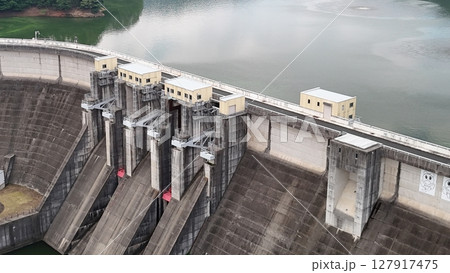 【土師ダム】広島県安芸高田市_撮影2025年6月_ドローン空撮_HATHAD_No06 127917475