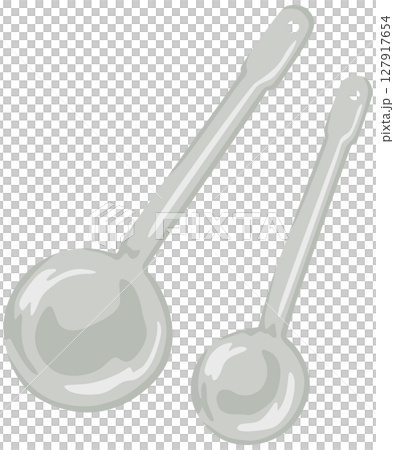 湯匙和茶匙插圖向量素材 127917654