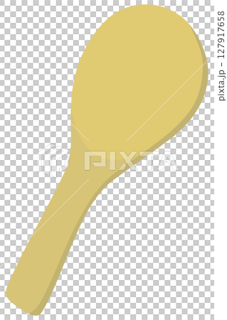 木製しゃもじのイラスト ベクター素材 木製しゃもじのイラスト ベクター素材 127917658