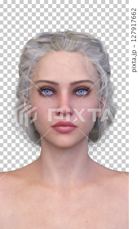 Close-up of a woman's face 127917662