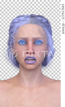 Close-up of a woman's face Close-up of a woman's face 127917665