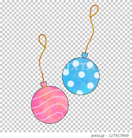 水風船ヨーヨーイラスト|夏祭り・縁日・屋台 水風船ヨーヨーイラスト|夏祭り・縁日・屋台 127917669