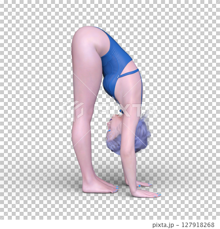 A woman in a bathing suit 127918268