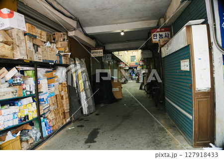 釜山　露天　市場 127918433