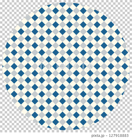 Pattern 3-2 Checkered pattern Dark blue Pattern 3-2 Checkered pattern Dark blue 127918883