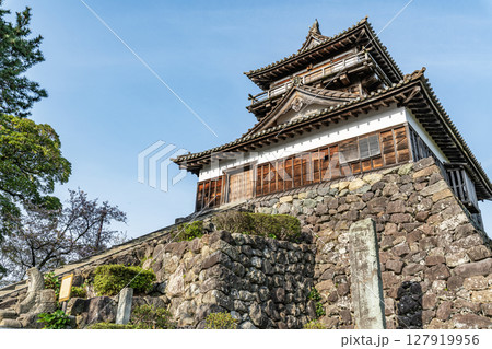 福井県坂井市 日本100名城 丸岡城天守 福井県坂井市 日本100名城 丸岡城天守 127919956