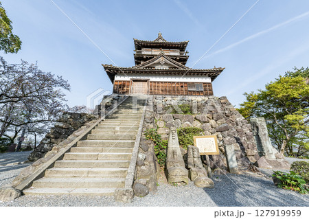 福井県坂井市　日本100名城　丸岡城天守 127919959