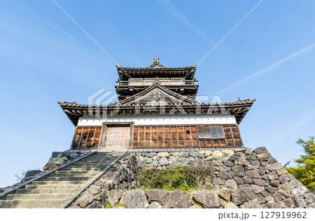 福井県坂井市　日本100名城　丸岡城天守 127919962