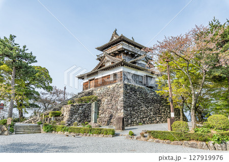 福井県坂井市 日本100名城 丸岡城天守 福井県坂井市 日本100名城 丸岡城天守 127919976