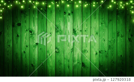緑色の板目のテクスチャー インテリア 127920318