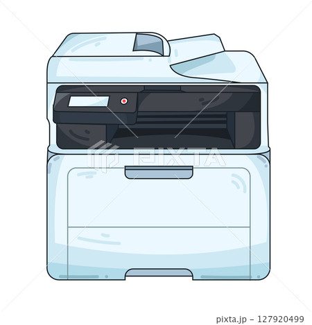illustration of printer 127920499