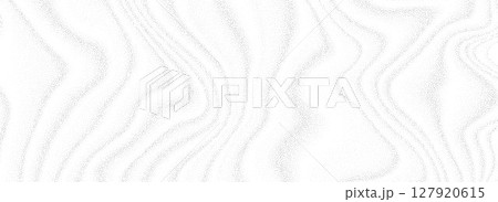 Stippled liquid sandy background. Dotted fluid flowing wavy texture. Abstract smoke particles overlay. Grunge grainy noisy gradient backdrop for banner, poster, brochure. Vector speckles and granules 127920615