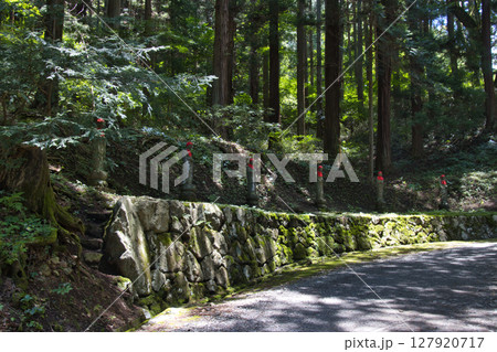 牛伏寺（ごふせじ）　参道のお地蔵様　長野県松本市 127920717