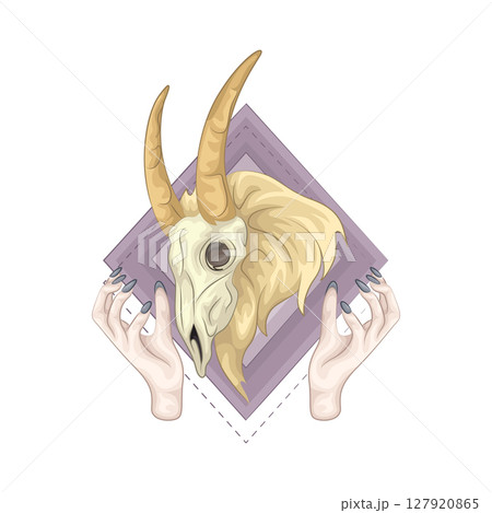 Illustration of Capricorn Illustration of Capricorn 127920865