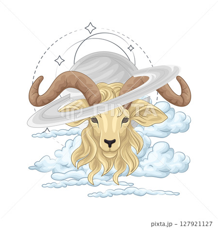 Illustration of Capricorn Illustration of Capricorn 127921127