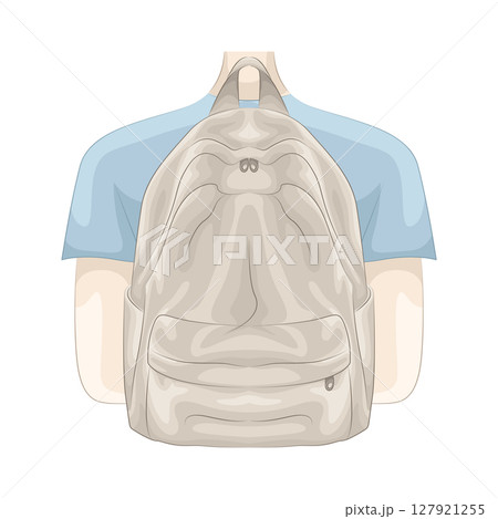 Illustration of Backpack 127921255