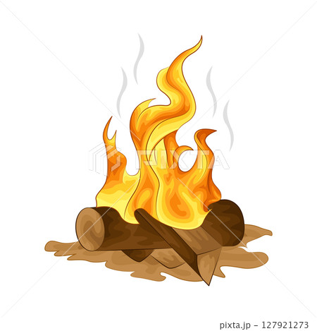 Illustration of Bonfire 127921273