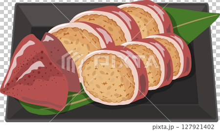 Squid rice with ears 127921402