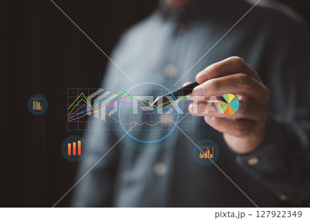 Business technology interface for data analytics 127922349