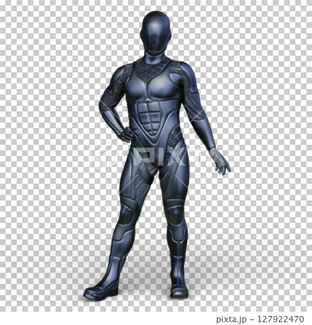 男性サイボーグ 男性サイボーグ 127922470