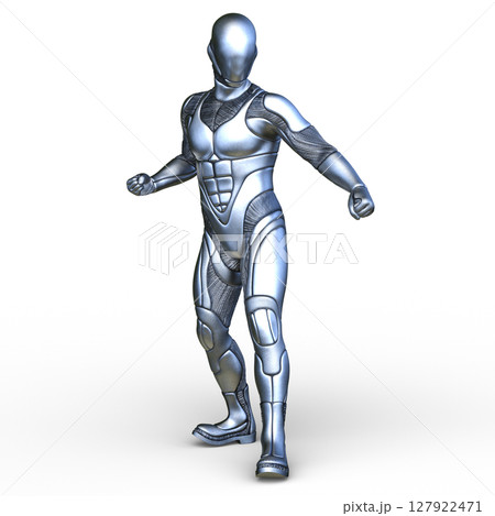 男性サイボーグ 男性サイボーグ 127922471