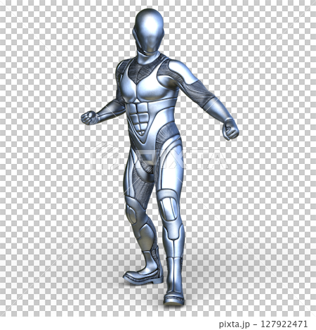 男性サイボーグ 男性サイボーグ 127922471