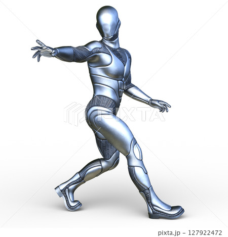 男性サイボーグ 127922472