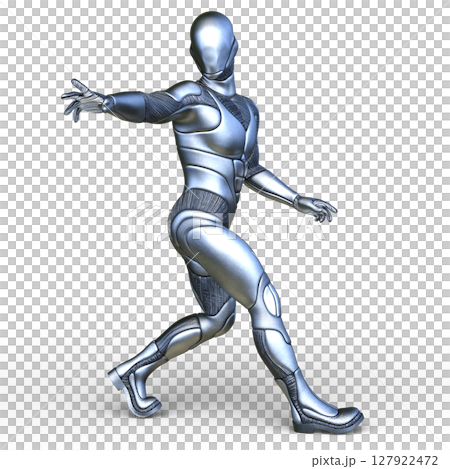 男性サイボーグ 127922472