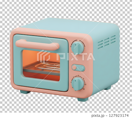 Oven Minimalist 3D Rendering in a Soft And Smooth Renderer Oven Minimalist 3D Rendering in a Soft And Smooth Renderer 127923174