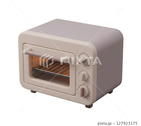 Oven Minimalist 3D Rendering in a Soft And Smooth Renderer 127923175