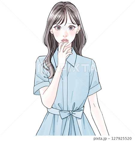 20代女性(清楚系)_ドン引き 127925520