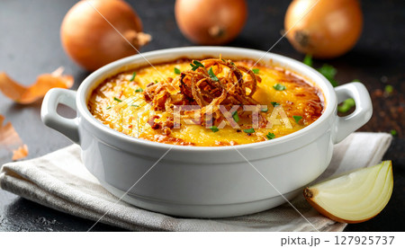 オニオンスープ オニオンスープ 127925737