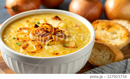 オニオンスープ 127925738