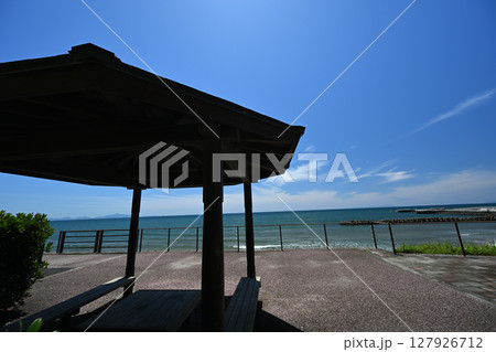 江口浜の自然風景 127926712