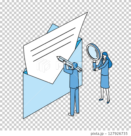 man drawing business email man drawing business email 127926735