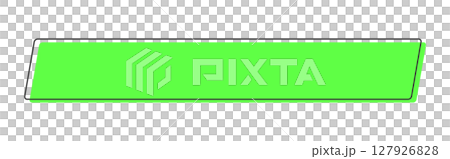 角丸の蛍光色グリーンの平行四辺形の線画アイコン - シンプルでおしゃれな目立つフレーム・あしらい 角丸の蛍光色グリーンの平行四辺形の線画アイコン - シンプルでおしゃれな目立つフレーム・あしらい 127926828