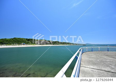 広大な江口浜海浜公園 広大な江口浜海浜公園 127926844