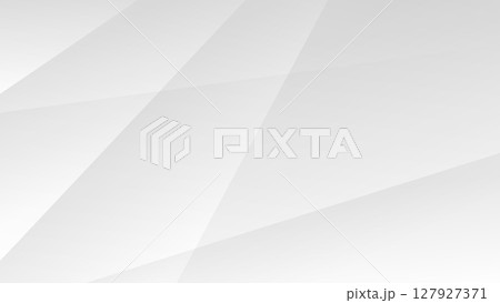 abstract white  background with modern geometric shape decoration 127927371