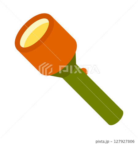 Camping Flashlight Icon Illustration Camping Flashlight Icon Illustration 127927806