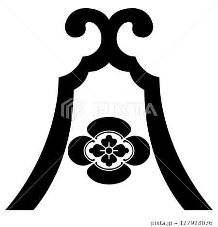 家紋です。琴柱に木瓜といいます。 127928076