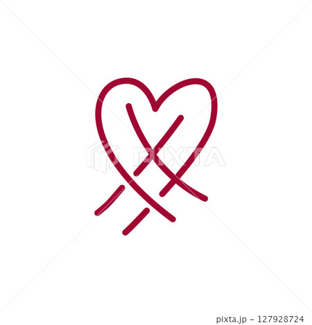 Modern hashtag social network logo design 127928724