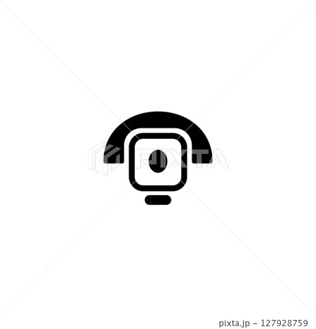 CCTV Camera technology logo design CCTV Camera technology logo design 127928759