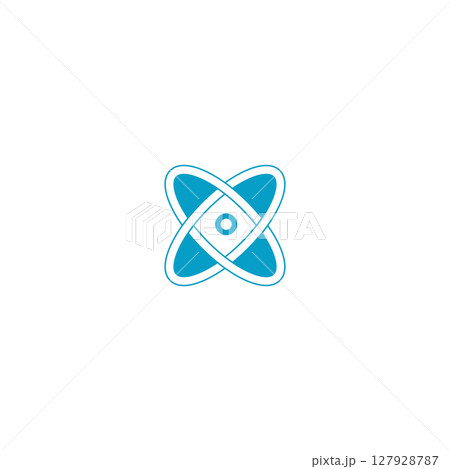 Modern circuit connect tech logo design Modern circuit connect tech logo design 127928787