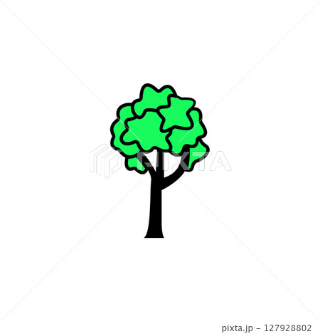 Botanical energy tree logo design Botanical energy tree logo design 127928802