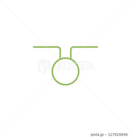 Astrology zodiac star line logo design Astrology zodiac star line logo design 127928846