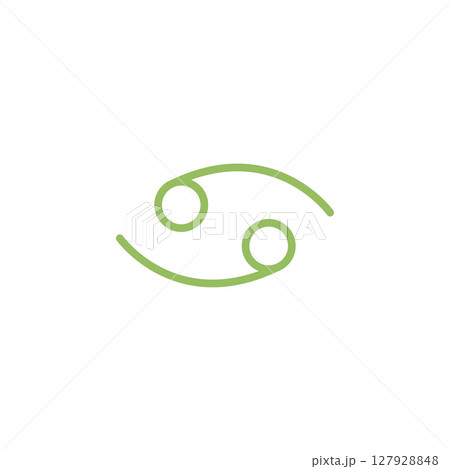 Astrology zodiac star line logo design Astrology zodiac star line logo design 127928848